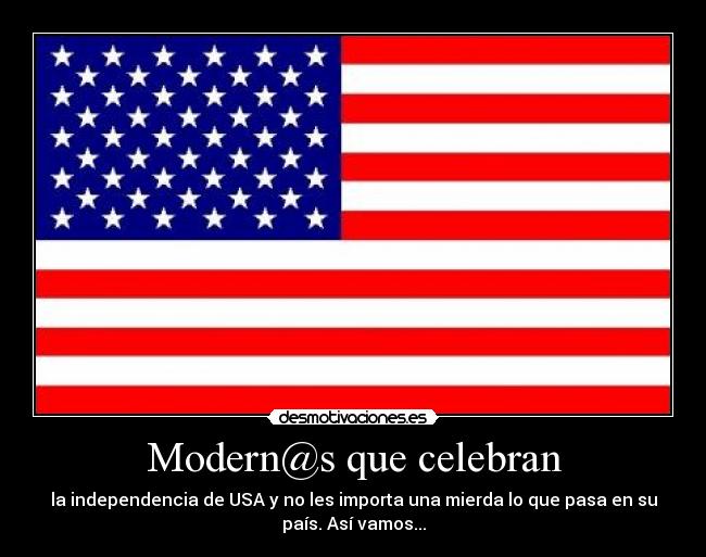 Modern@s que celebran -
