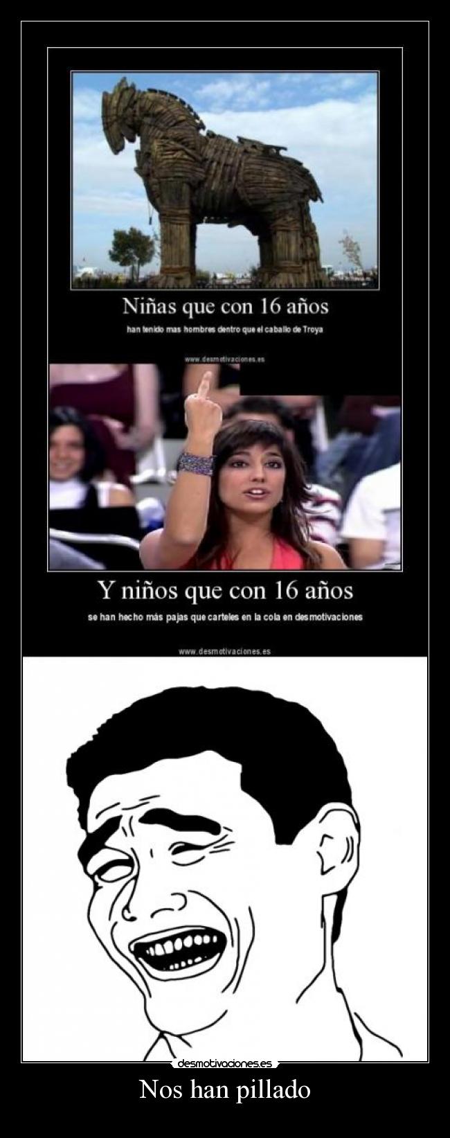 Nos han pillado -