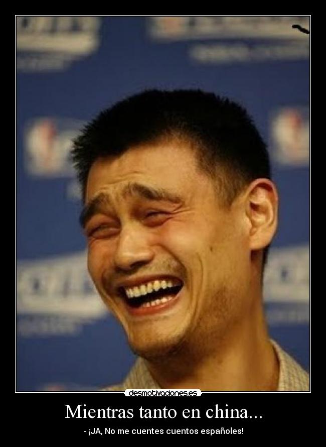 Mientras tanto en china... -