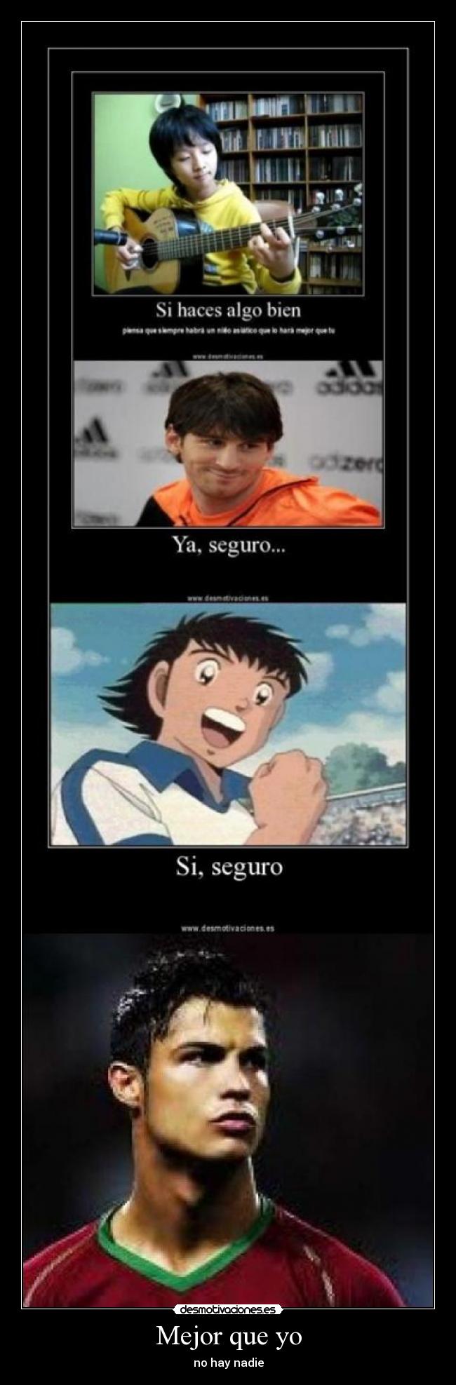 carteles mejor que cr7 gay cristiano ronaldo desmotivaciones