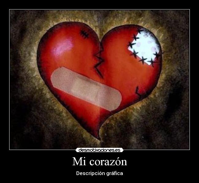 Mi corazón - Descripción gráfica