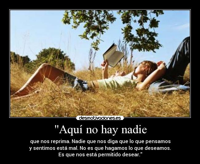 Aquí no hay nadie - 