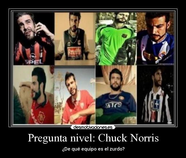 Pregunta nivel: Chuck Norris -