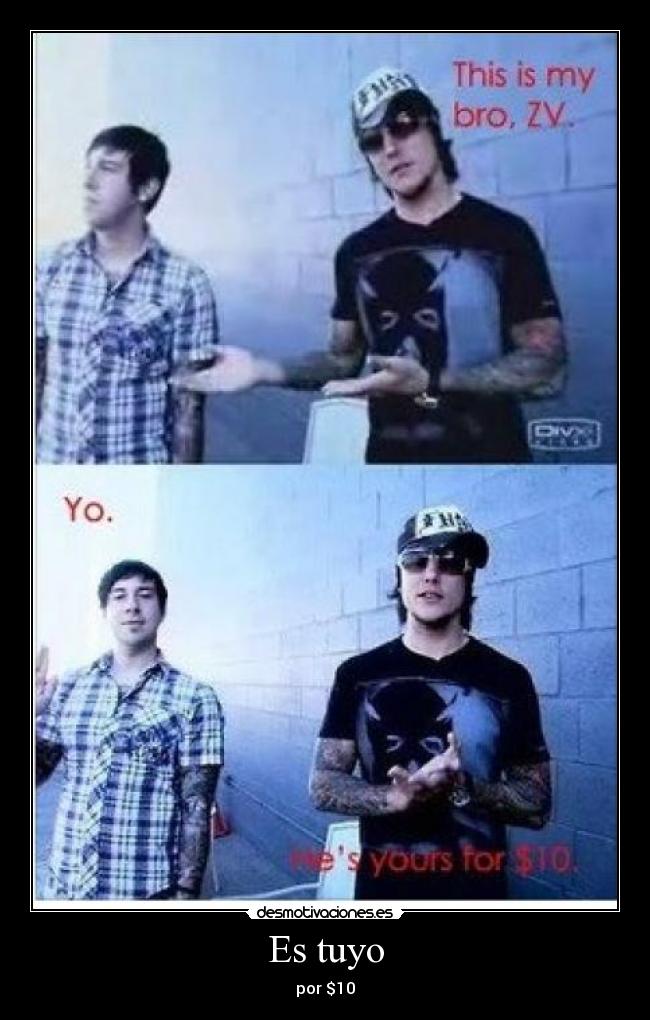 Es tuyo -