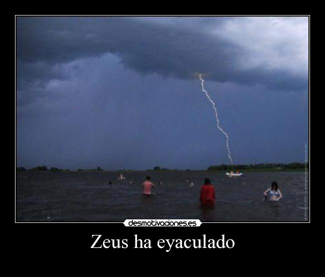 carteles zeus eyaculador precoz desmotivaciones