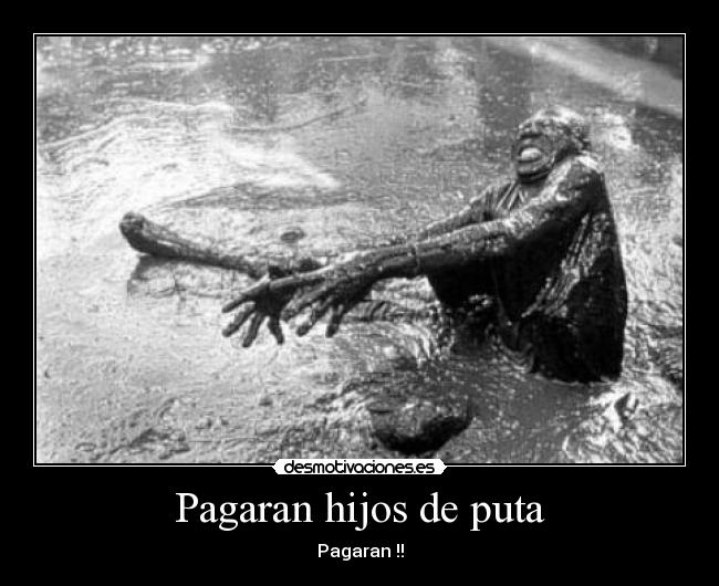 carteles pagarahijodsdeputapagaran desmotivaciones