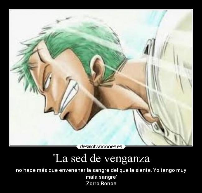 La sed de venganza -