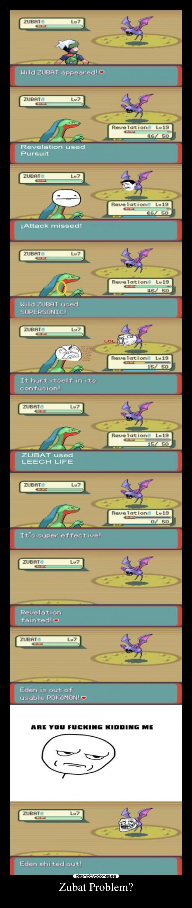 Zubat Problem? - 