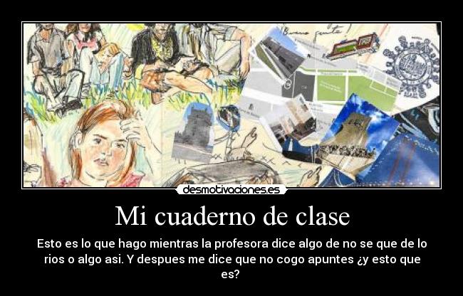 Mi cuaderno de clase -