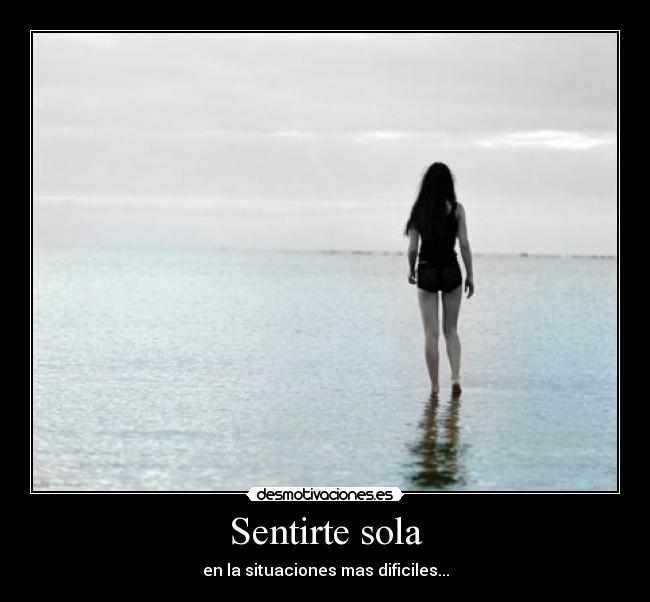 Sentirte sola - 