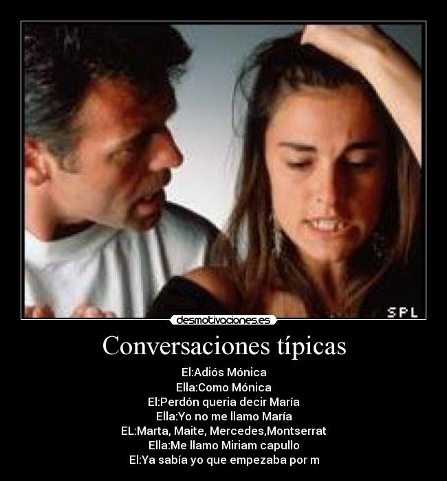 Conversaciones típicas - 