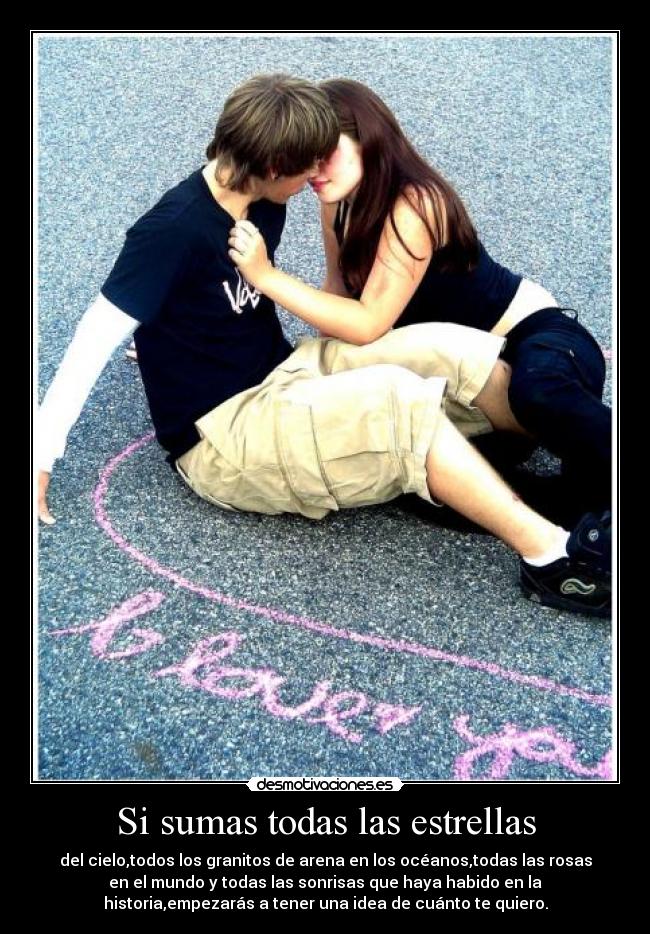 Si sumas todas las estrellas -
