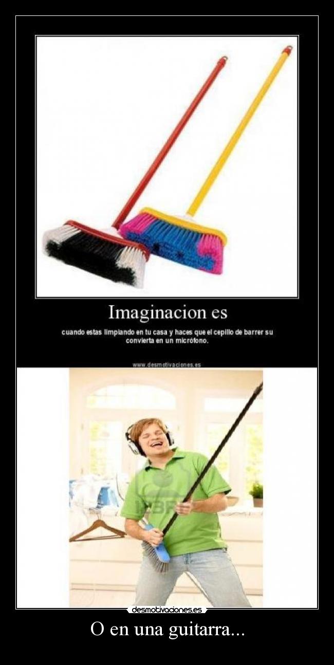 O en una guitarra... - 