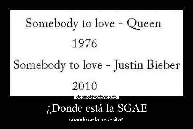 ¿Donde está la SGAE -