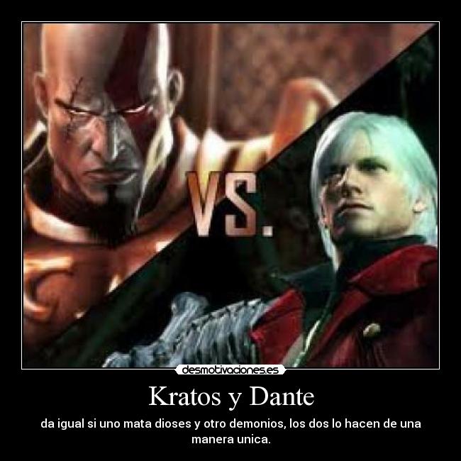 Kratos y Dante -