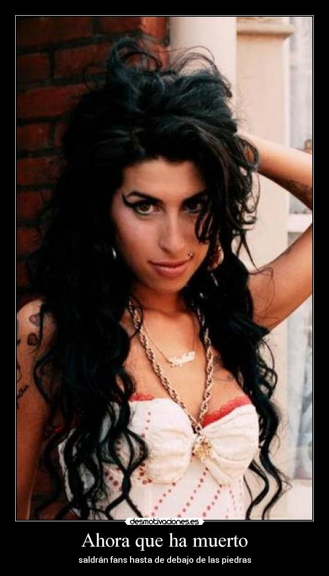Ahora que ha muerto -