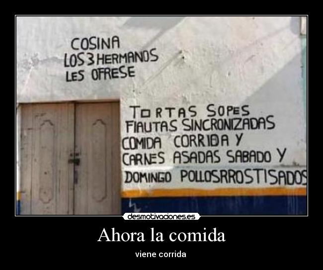 carteles comida dfasfdsaf desmotivaciones