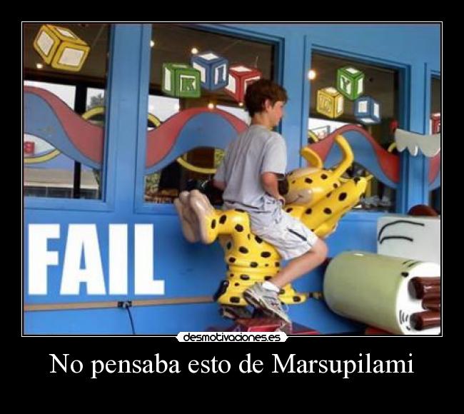 No pensaba esto de Marsupilami - 