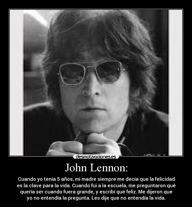 John Lennon: -