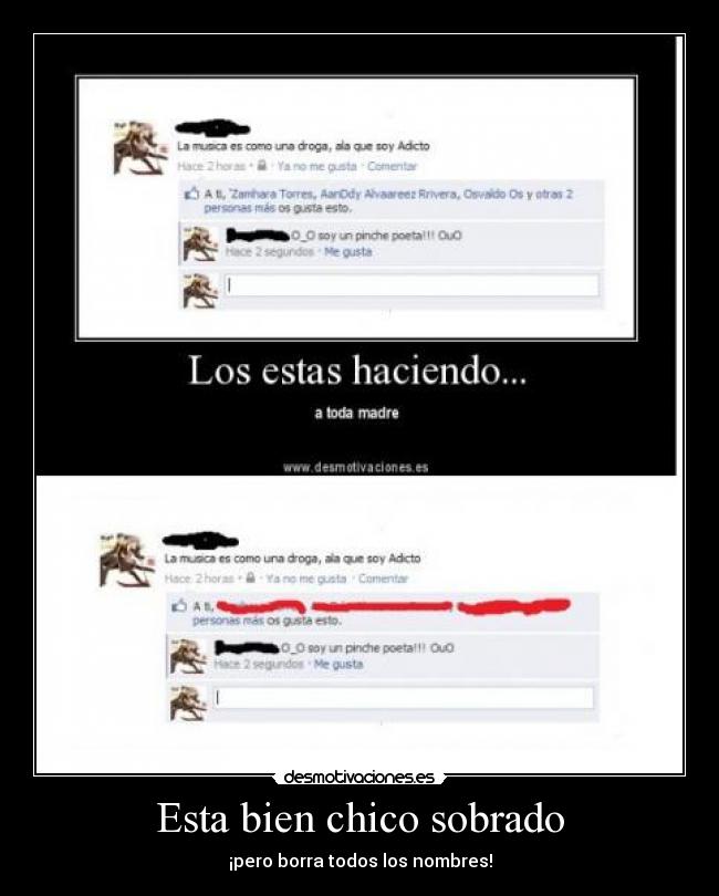 Esta bien chico sobrado - 