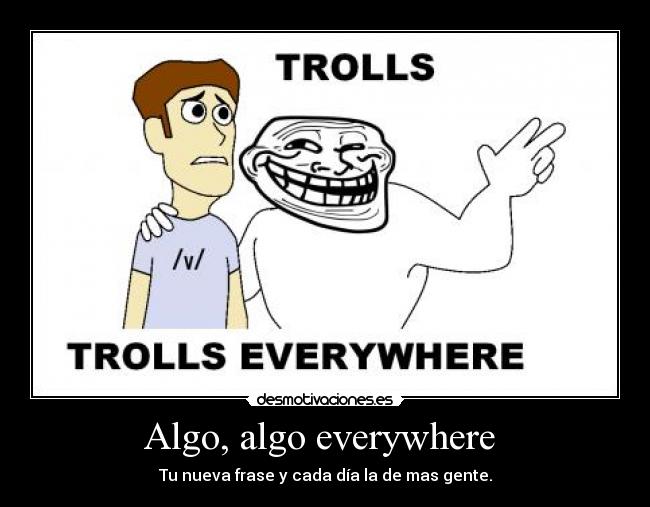 Algo, algo everywhere -
