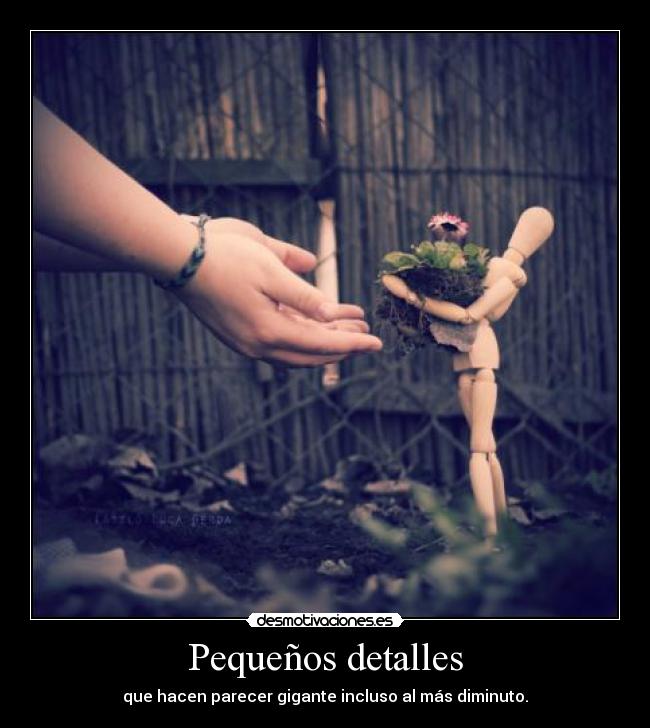Pequeños detalles -
