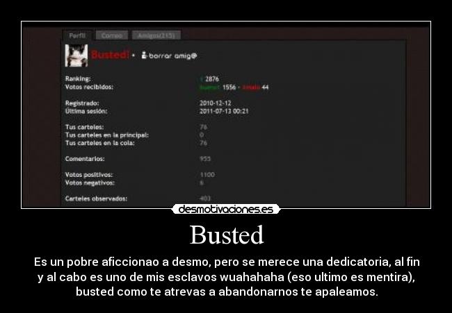 carteles busted desmotivaciones