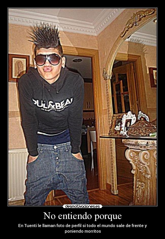 No entiendo porque -