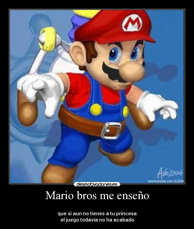 Mario bros me enseño - 