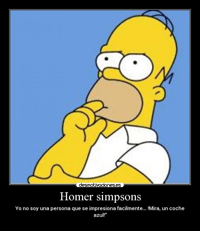 Homer simpsons -