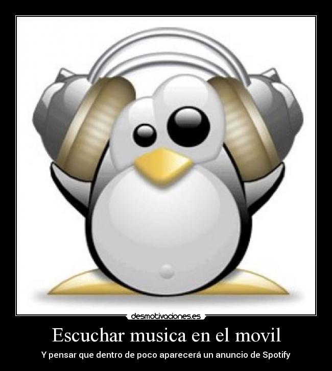Escuchar musica en el movil -