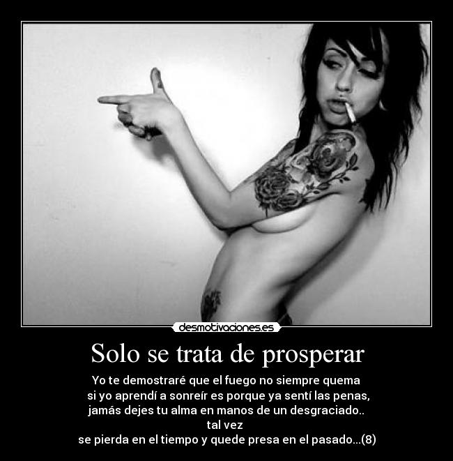 Solo se trata de prosperar -