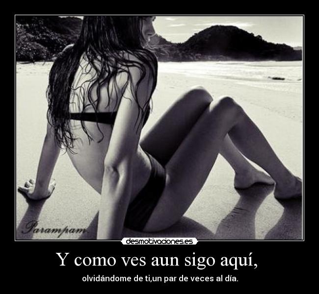 Y como ves aun sigo aquí, -