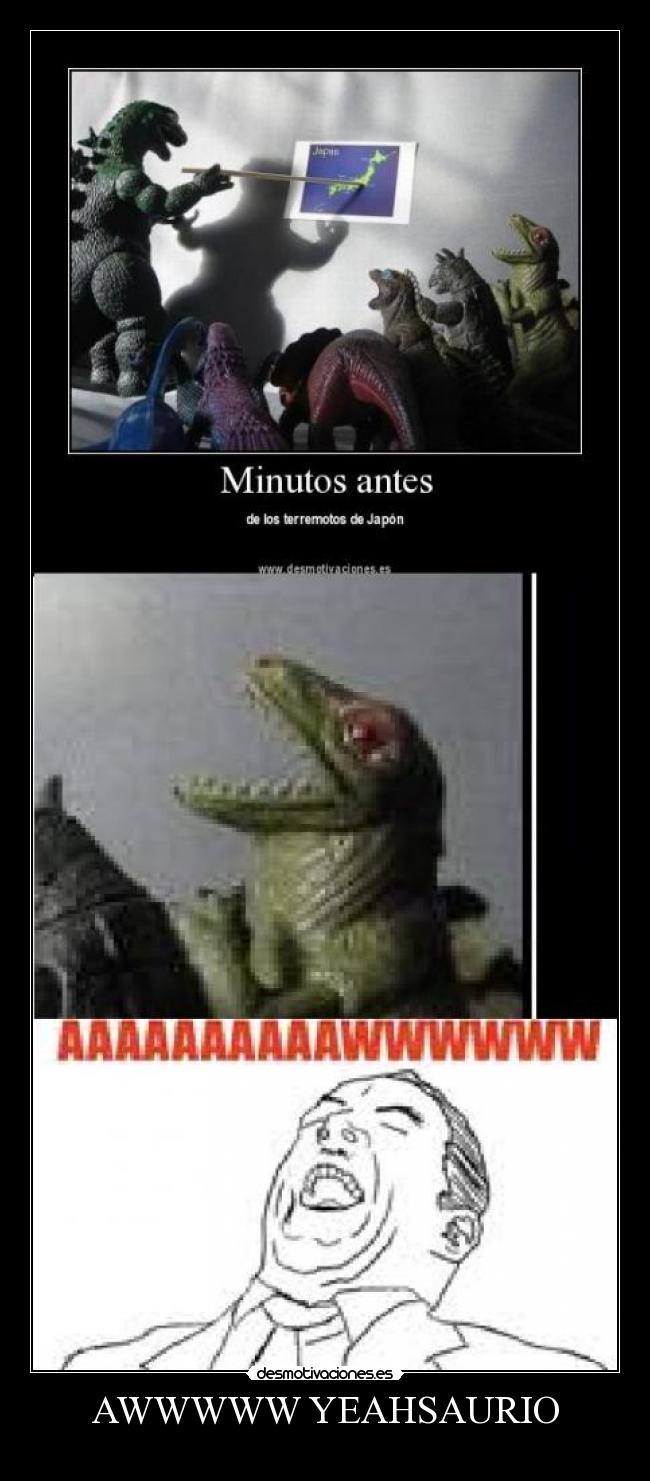 AWWWWW YEAHSAURIO - 
