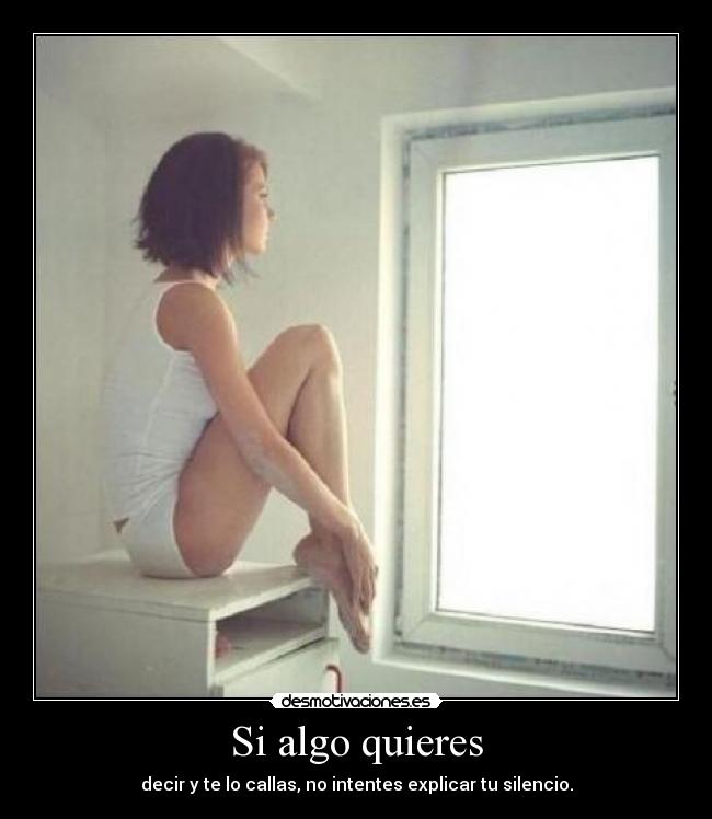 Si algo quieres - 