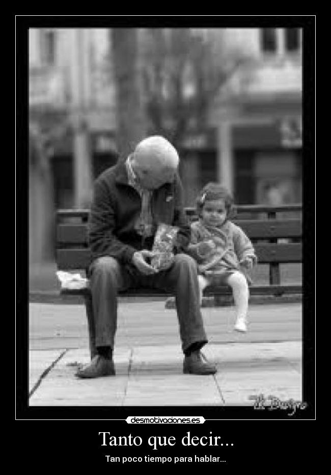 Tanto que decir... - 