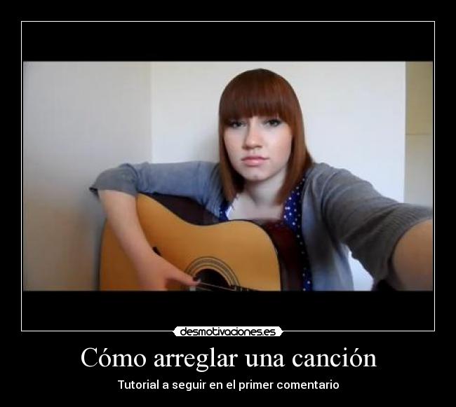 Cómo arreglar una canción -