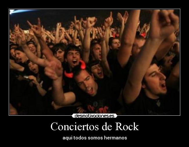 Conciertos de Rock -