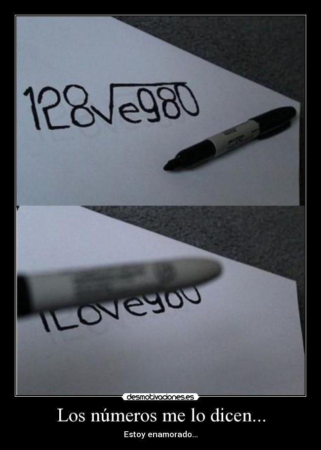 Los números me lo dicen... - 