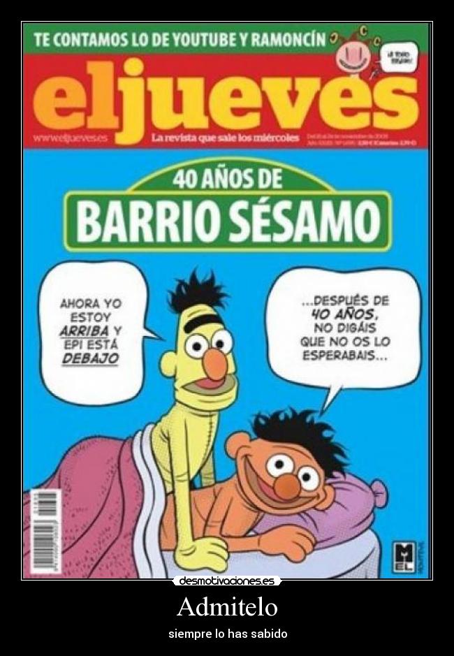 Admitelo - siempre lo has sabido