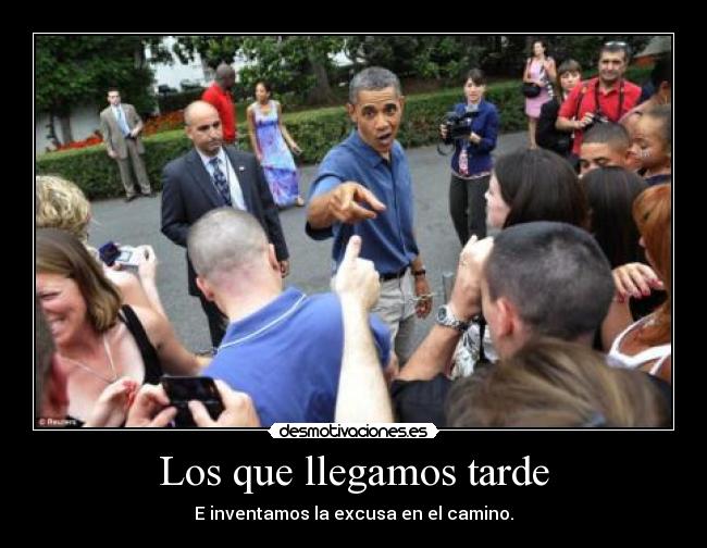 Los que llegamos tarde - 