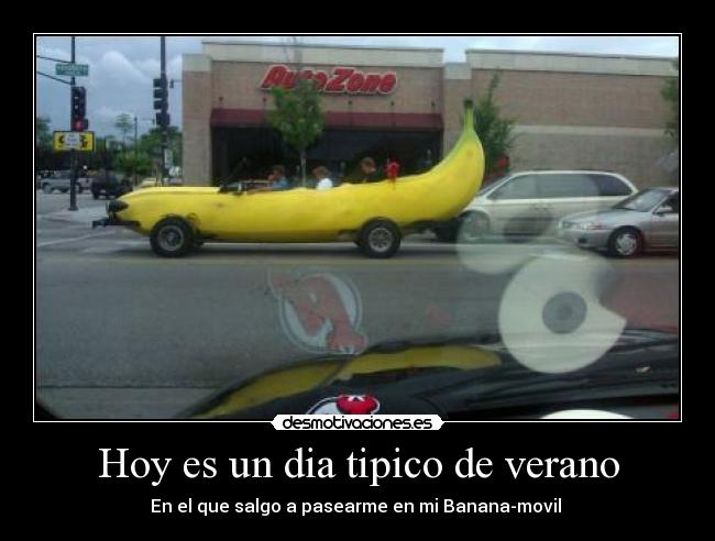 Hoy es un dia tipico de verano -