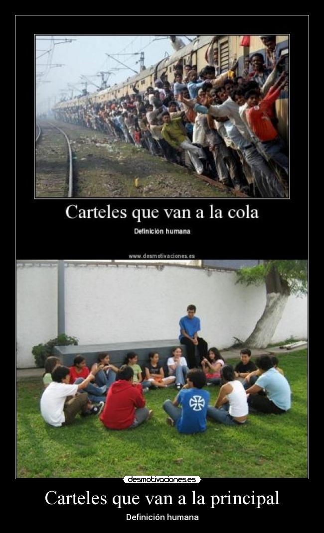 Carteles que van a la principal - 