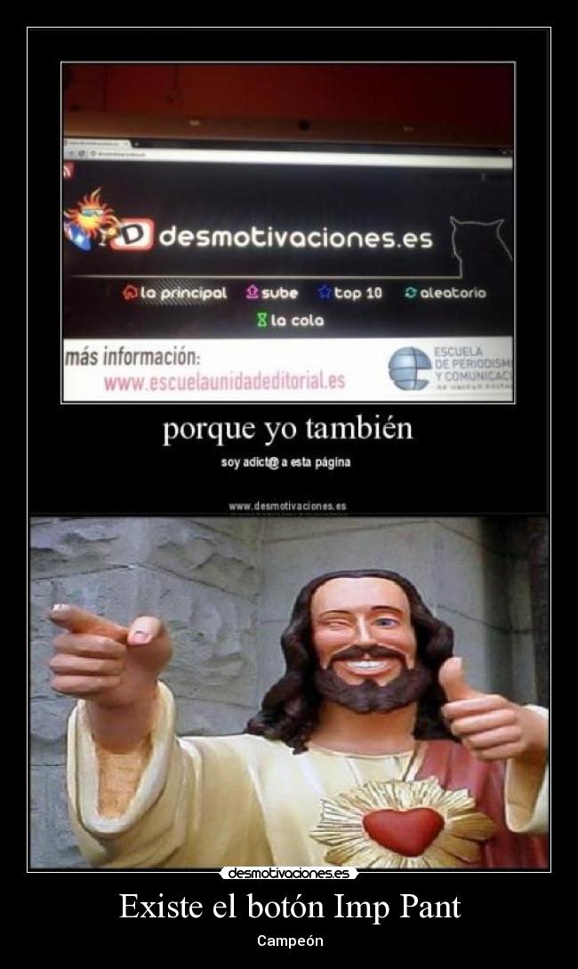 Existe el botón Imp Pant - 