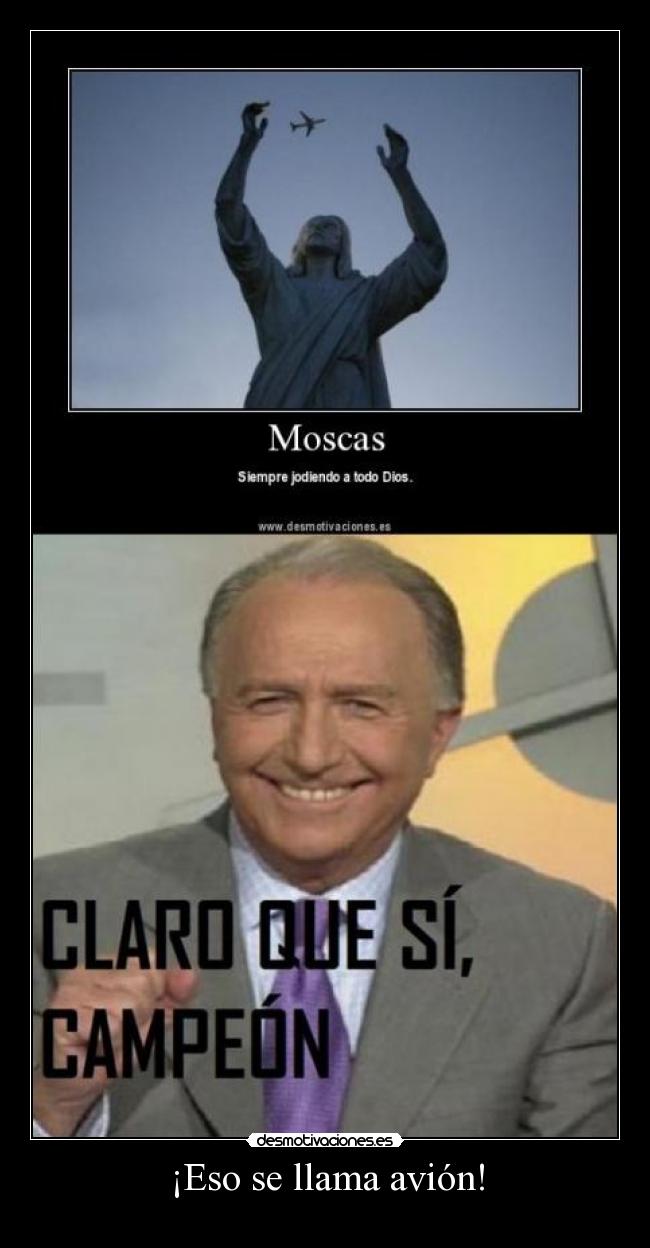 ¡Eso se llama avión! - 