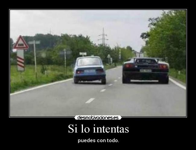 Si lo intentas - 