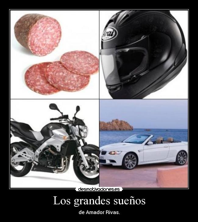 Los grandes sueños - de Amador Rivas.