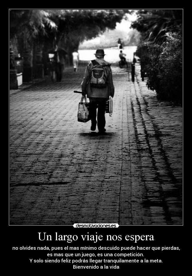 Un largo viaje nos espera - 