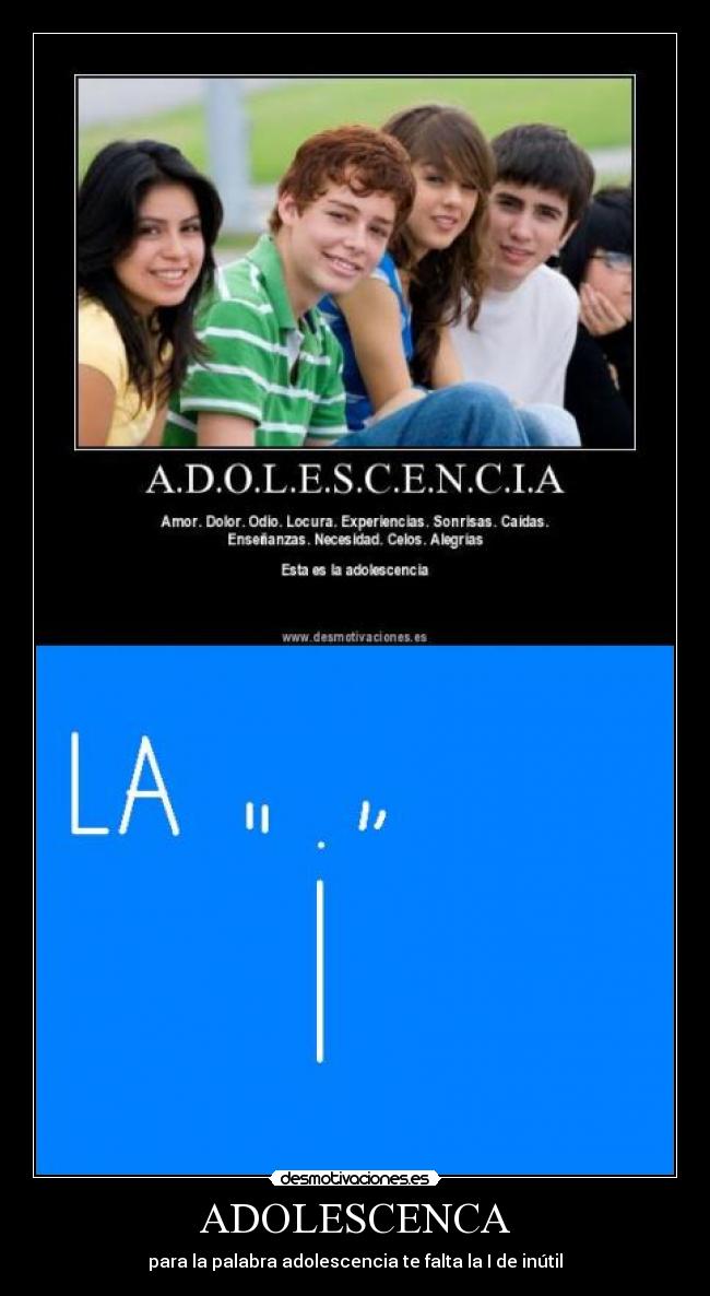 ADOLESCENCA -