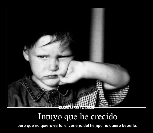 carteles tiempo adolescencia crecer desmotivaciones